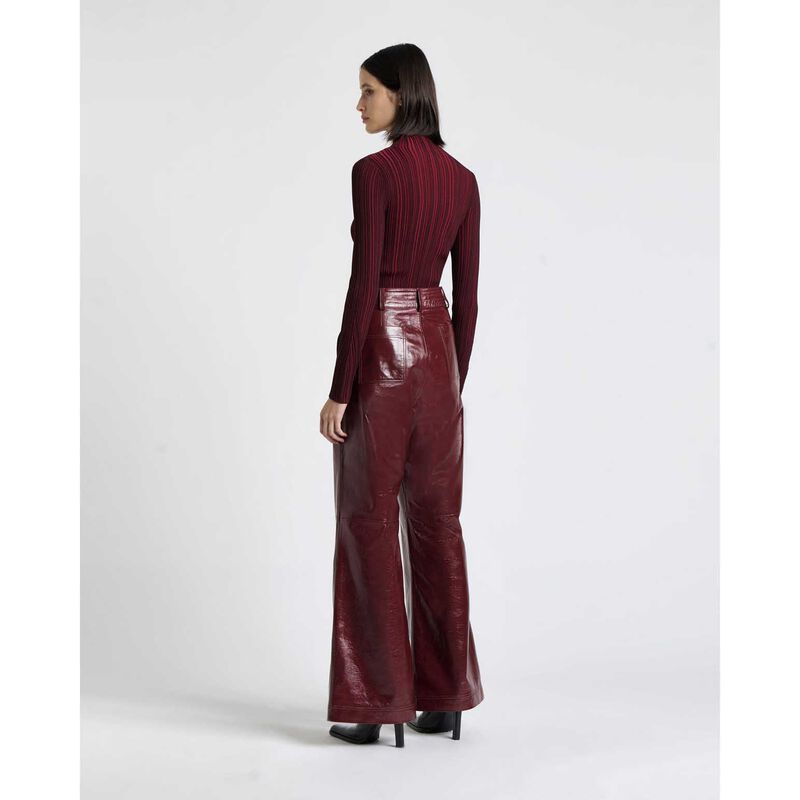 Cue Engineered Rib Knit image number 1